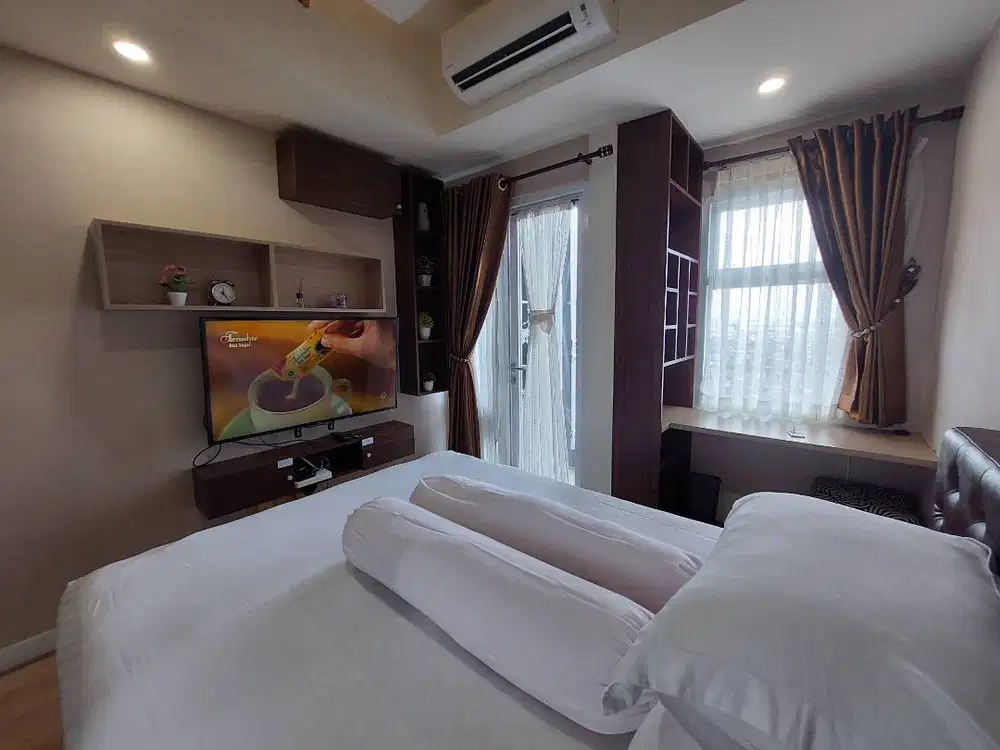 Disewakan Tahunan Type Studio Full Furnished Apt. Vida View Ciputra
