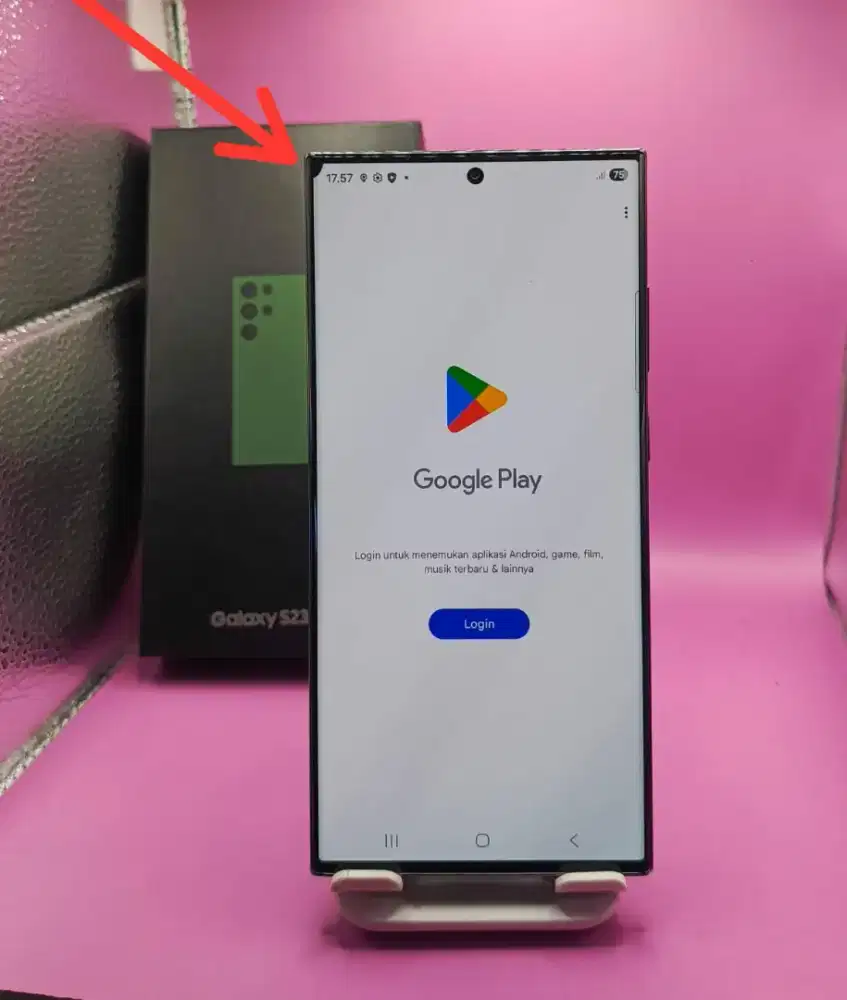 SAMSUNG S23 ULTRA 5G RAM 12/512GB ORIGINAL SEIN MULUS FULLSHET