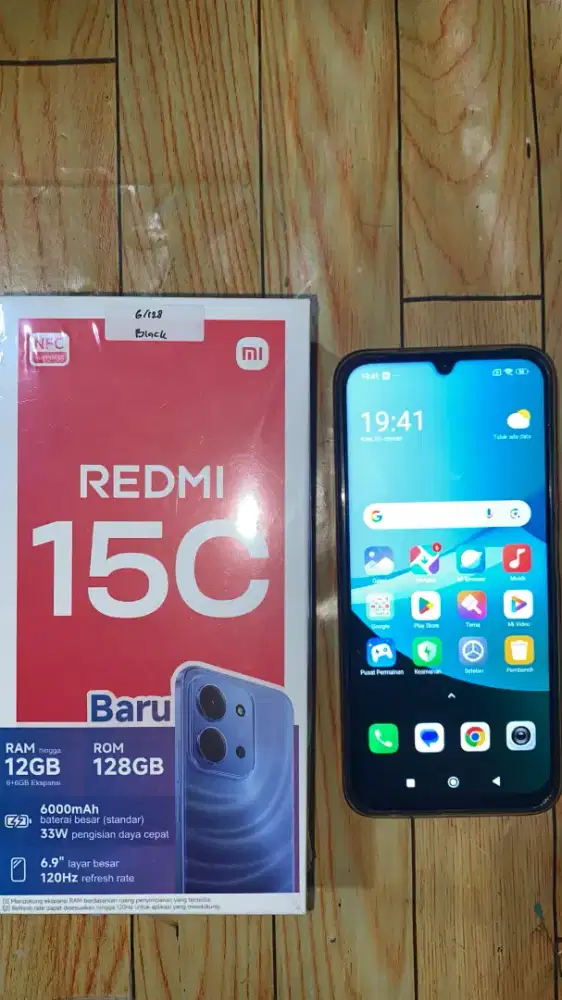 Xiaomi redmi 15c ram 6+6 128