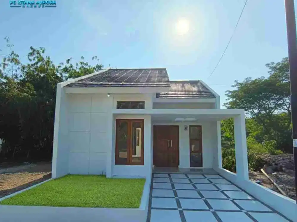 Hunian Modern Kekinian dengan Carport Canopy & Desain Premium