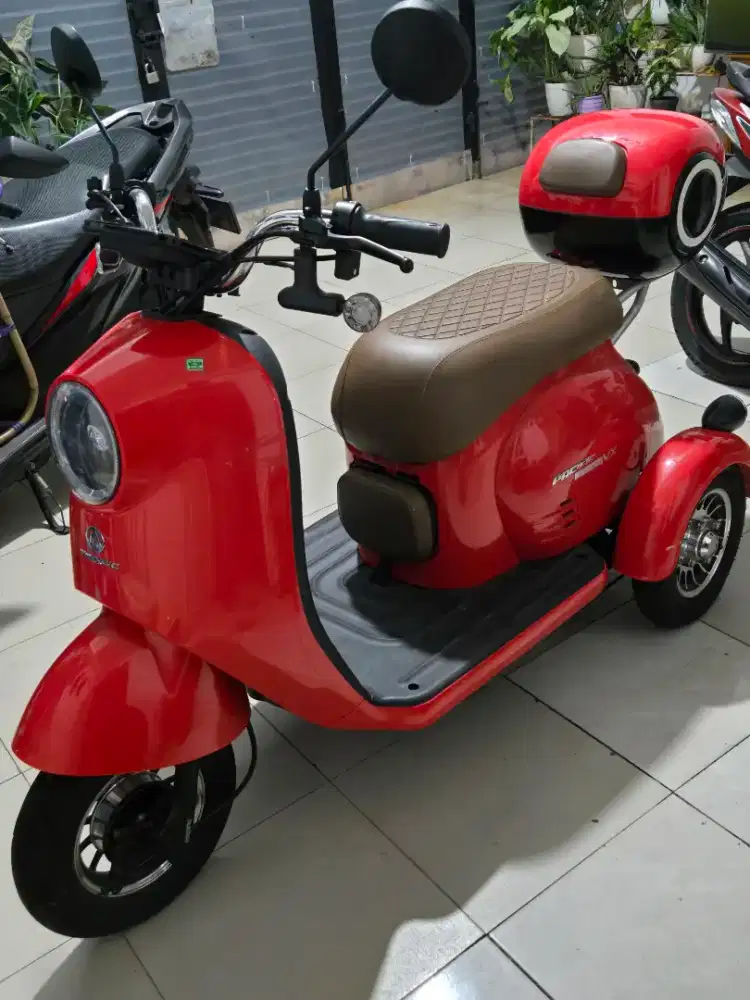 Jual cepat sepeda listrik roda 3 merk pacific