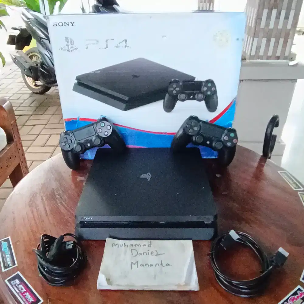 Ps4 slim bahan fw 12.50 500gb seri 21,