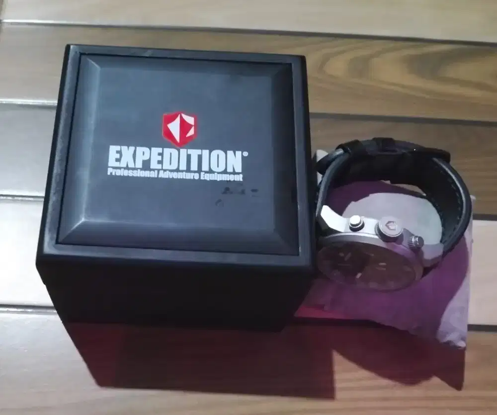 Jam Tangan Expedition Chrono Mulus Normal Fullset
