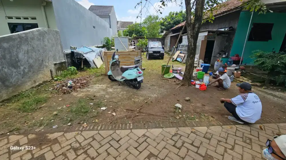 Tanah 160m2 dijual cepat