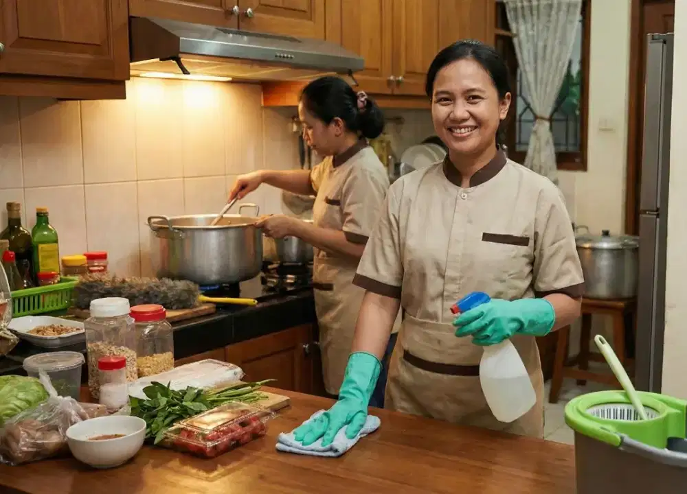 Dicari ART Pulang Hari + Bantu Catering