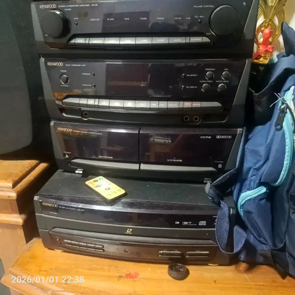 tape radio dvd Kenwood model classic