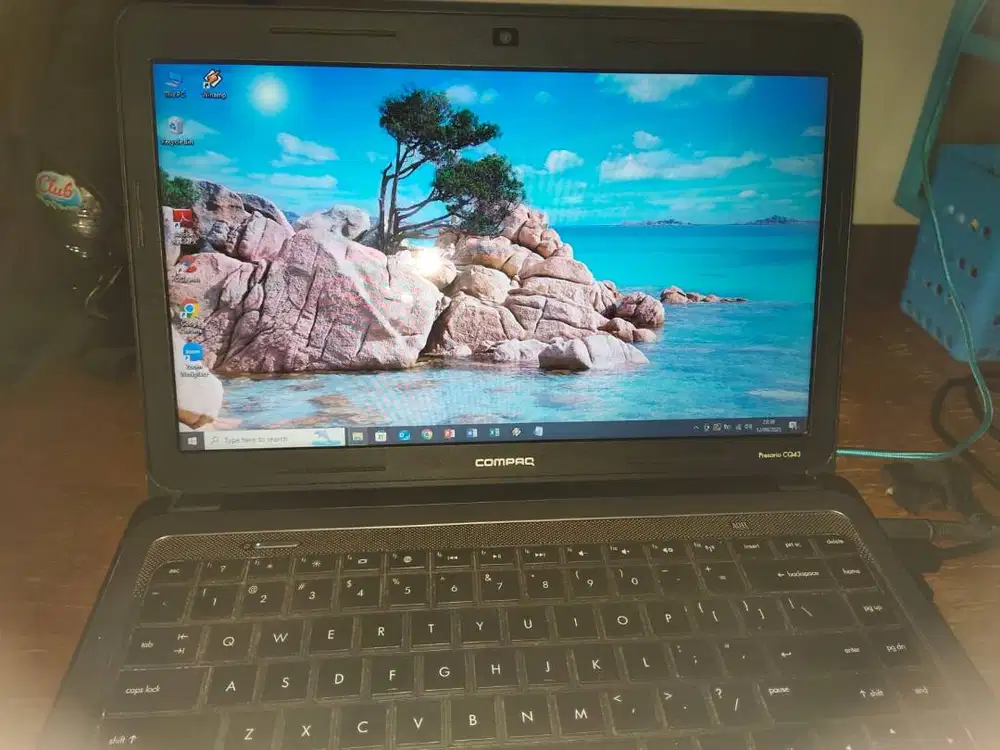 Compaq Presario CQ 43 RAM 8, SSD 256 masih baru