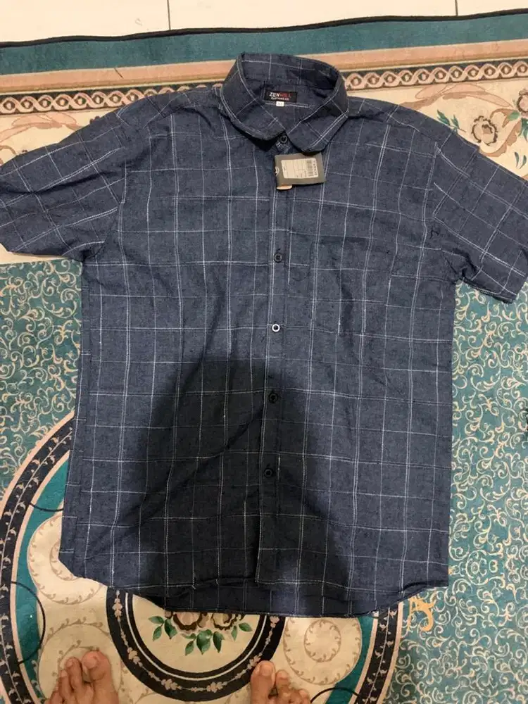 Baju pria kemeja pendek