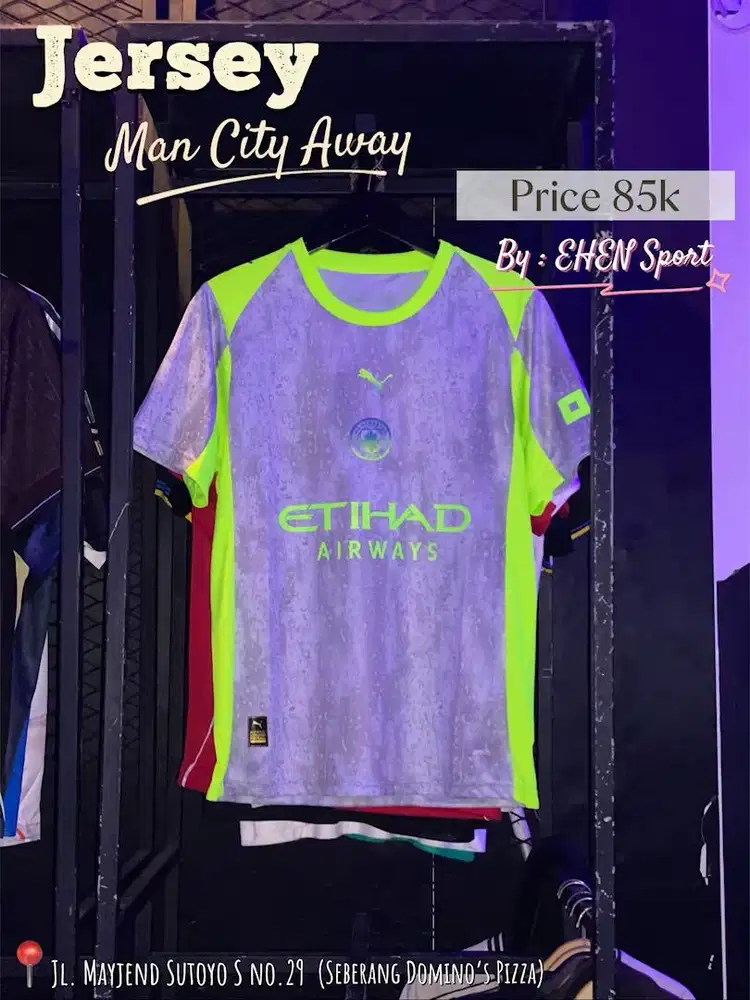 Jersey Man City Away