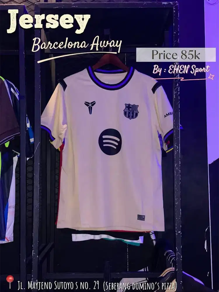 Jersey Barcelona Away