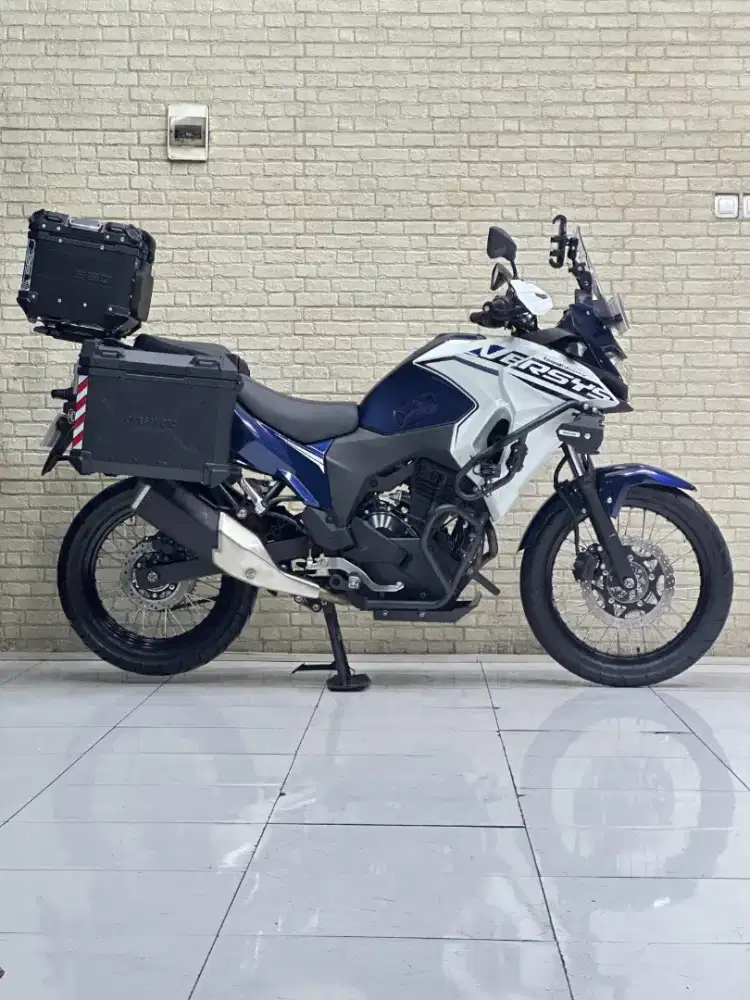 Siap Touring! Kawasaki Versys X Tourer 2024 Full Modif