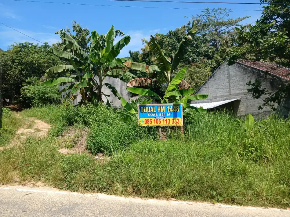 DiJual Tanah Pinggir Jalan Utama