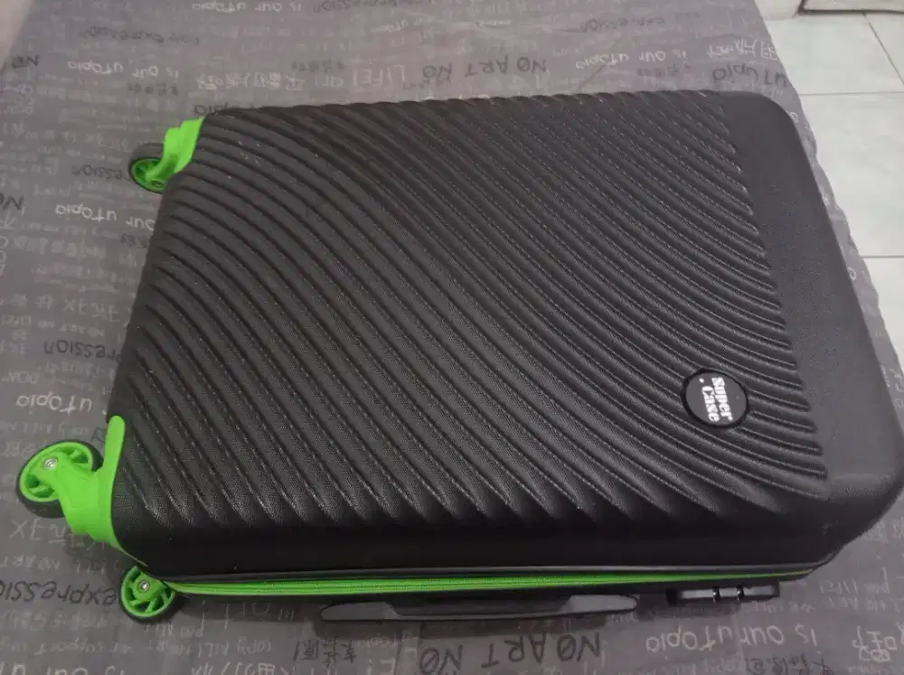 Koper supercase 20 inch Original hitam