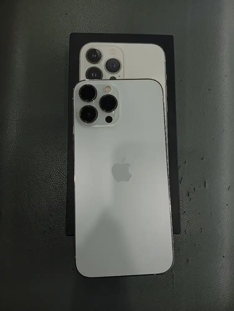 Iphone 13 promax 256 ex ibox warna silver