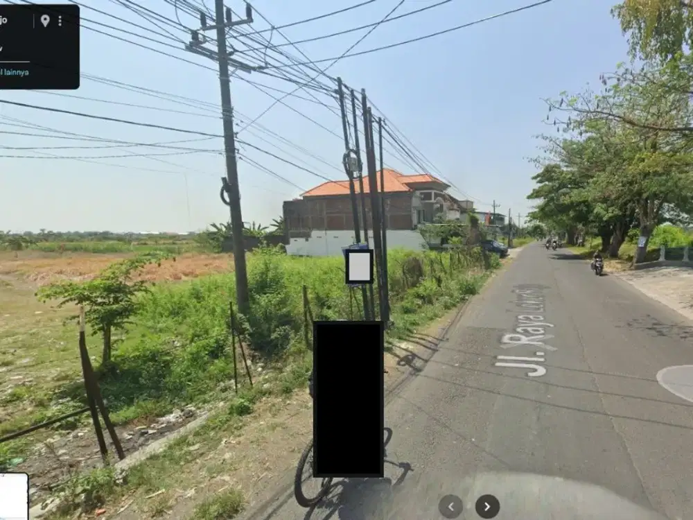 Dijual lahan di Raya Leker Rejo, cerme gresik Nol jalan Raya jual cepat sudah diurug sebagian