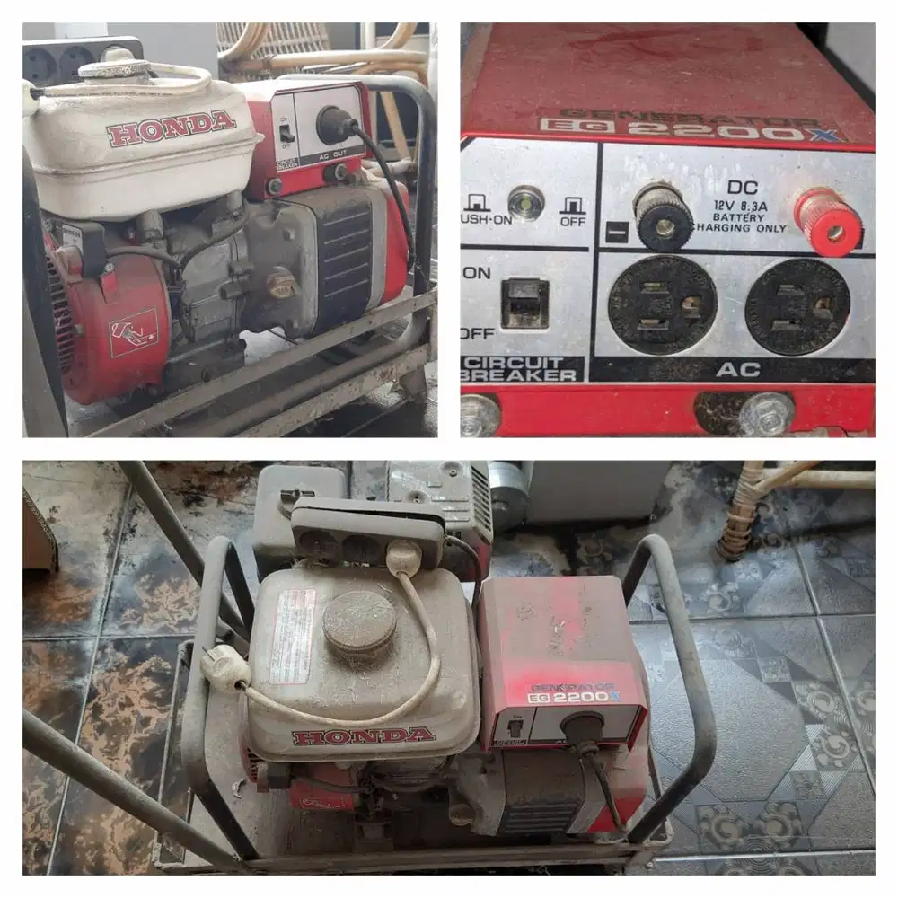 Genset Honda EG2200X 2200W 15 Liter