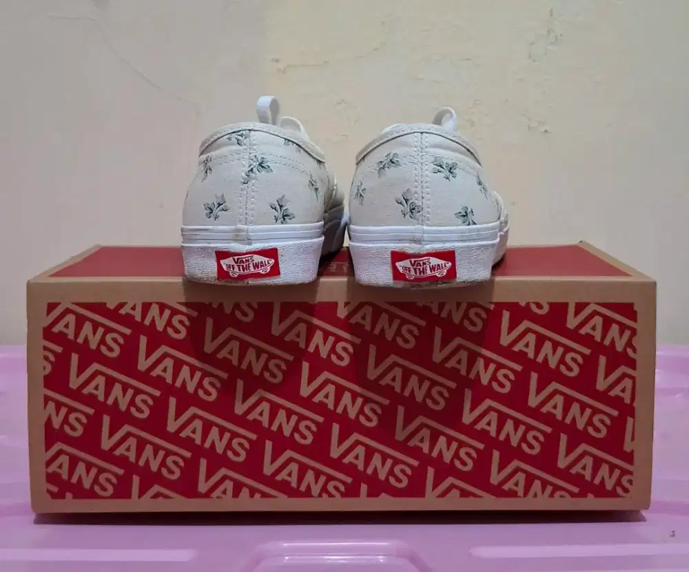 Vans Floral Vaporous Gray size 38 Original