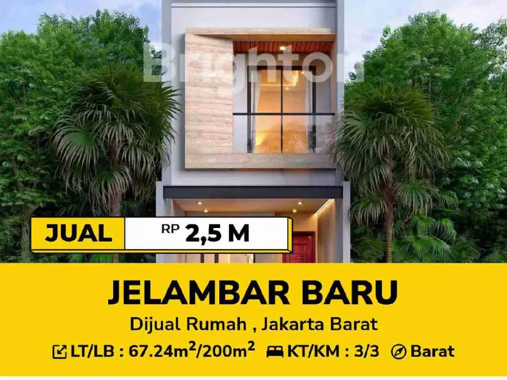rumah di JELAMBAR indent