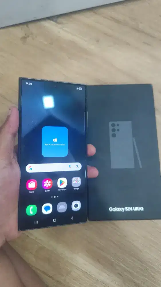 samsung s24 ultra 12/256 fullset nominus resmi sein