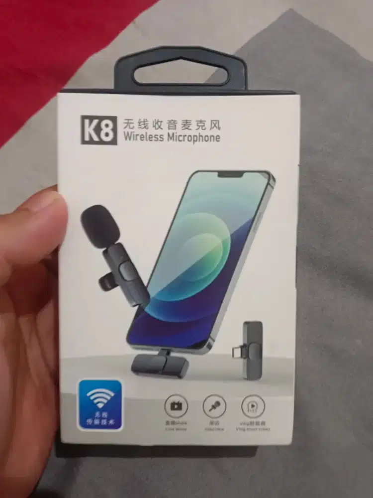 MICROPHONE WIRELESS K8