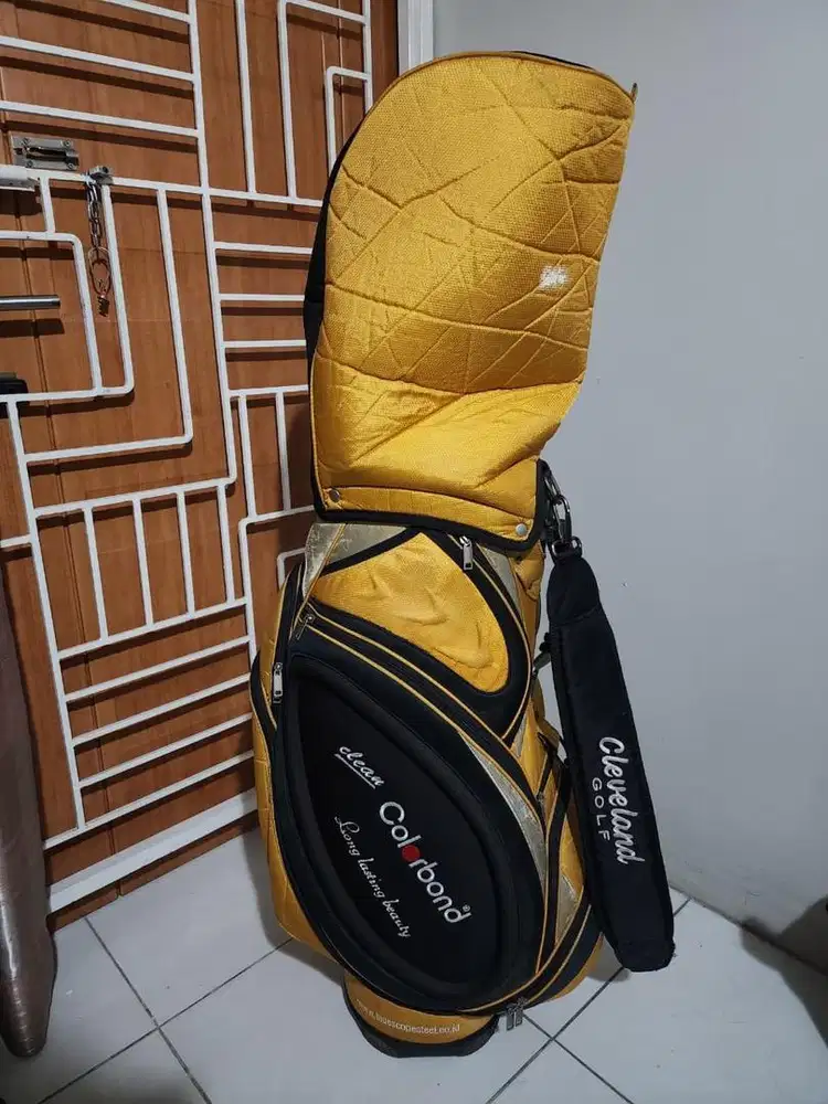GOLF BAG CLEVELAND YELLOW