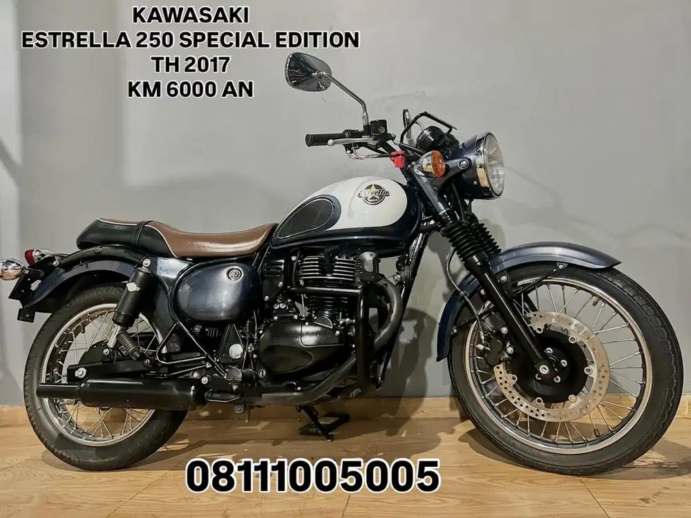 KAWASAKI ESTRELLA 250 W250 SPECIAL EDITION TH 2017