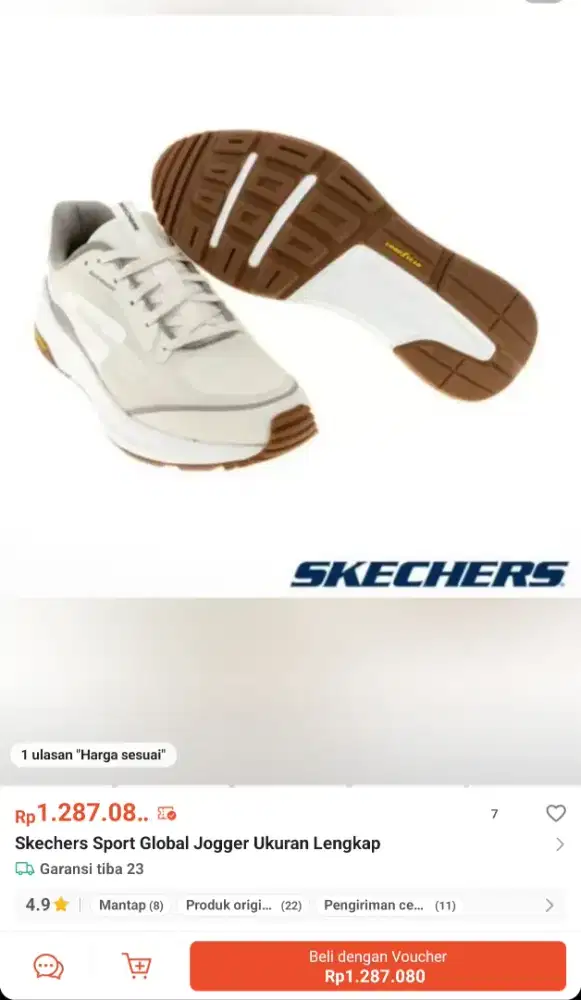 Sepatu Skechers Sport Global Jogger