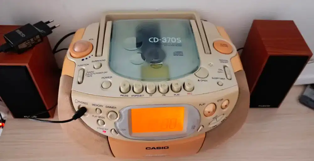 Boombox Casio Tape Radio