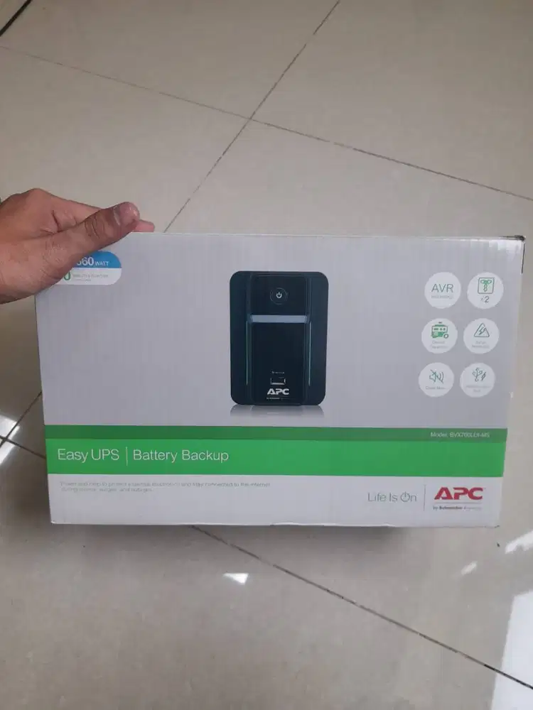 Easy UPS Battery Backup [700VA / 360 WATT] – Normal (Sangat MULUS)