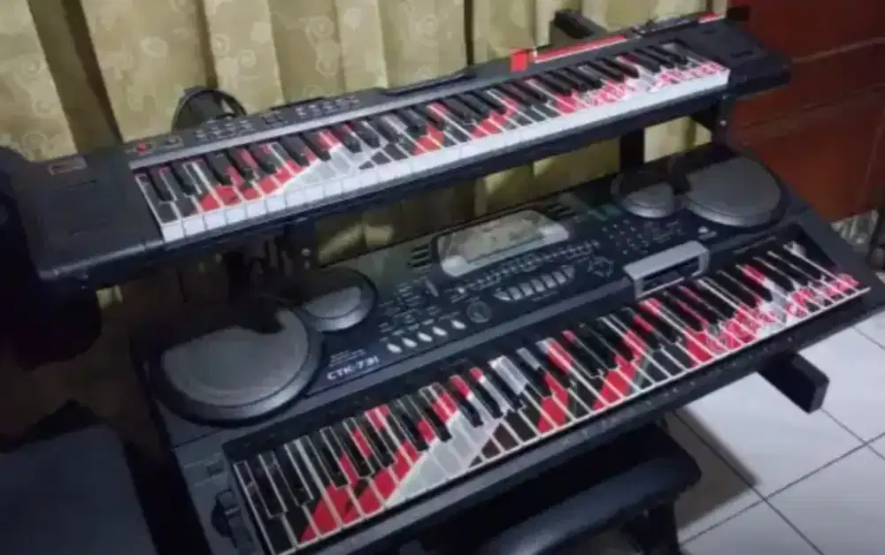 Jual Keyboard Casio CTK 731 disket