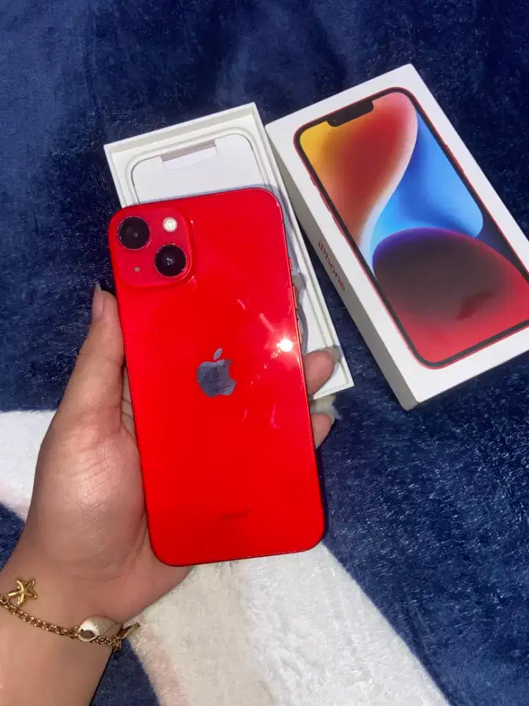 iPhone 14 red 128gb fullshet ibox
