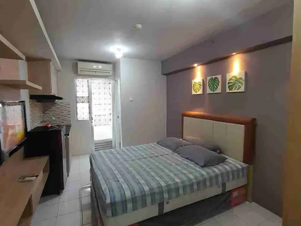sewa Bulanan Tahunan Apartemen kalibata city studio full furnished