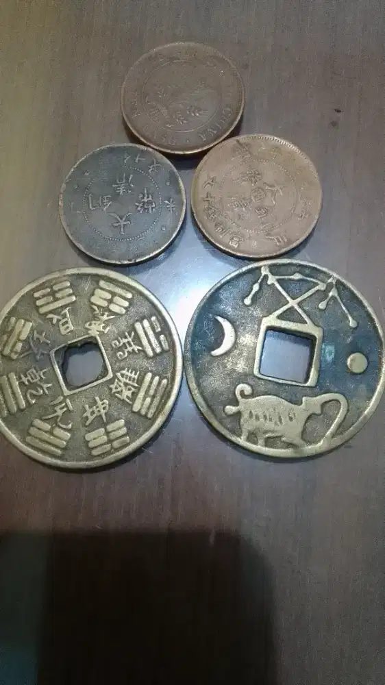 Uang lawa coin antik