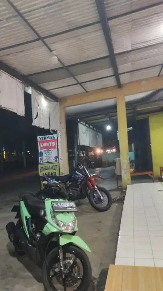 Di jual motor custom KLX mesin Honda Tiger josss