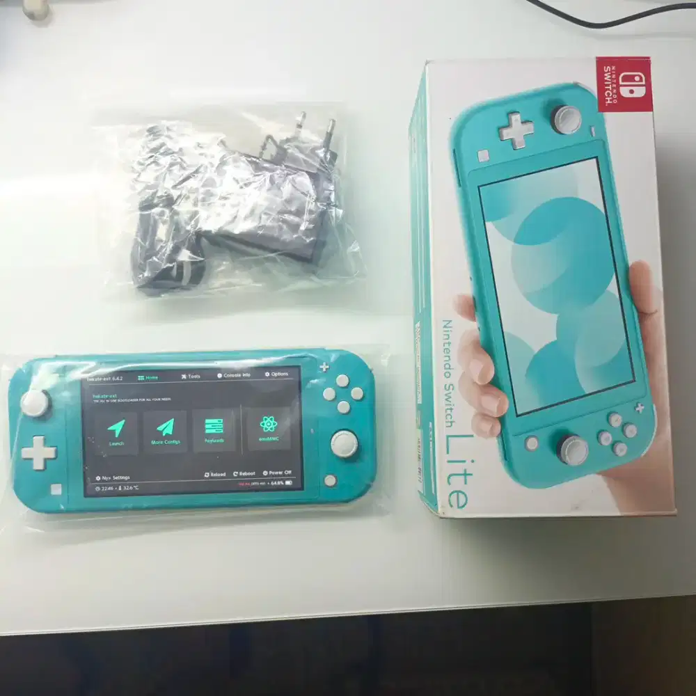 Nintendo Switch Custom SW Lite Turquoise BARU