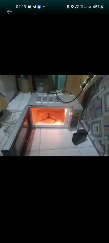 Oven masih nyala normal