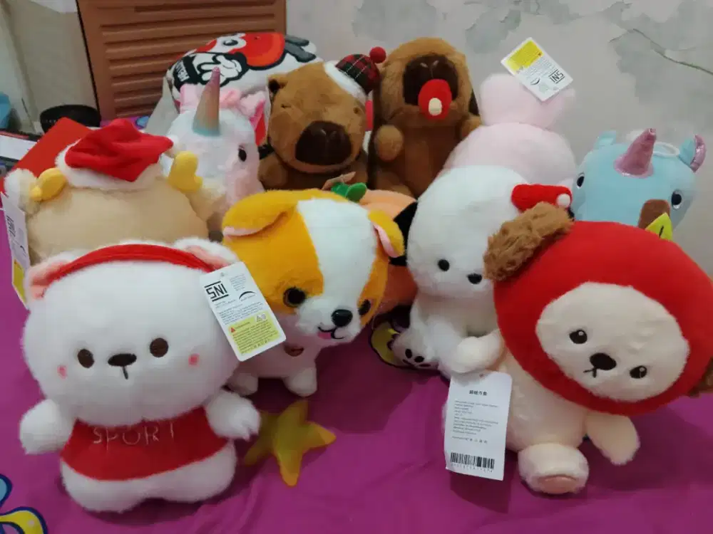 Di jual boneka premium masih ada tagnya cuma cod jakarta barat