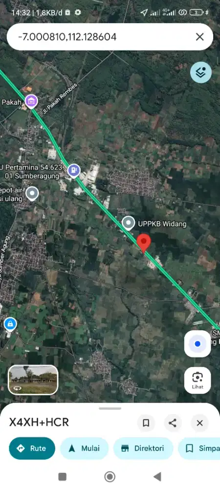 Di Jual Tanah  seluas 4 Ha lokasi Zona III Industri Tuban Jawa Timur