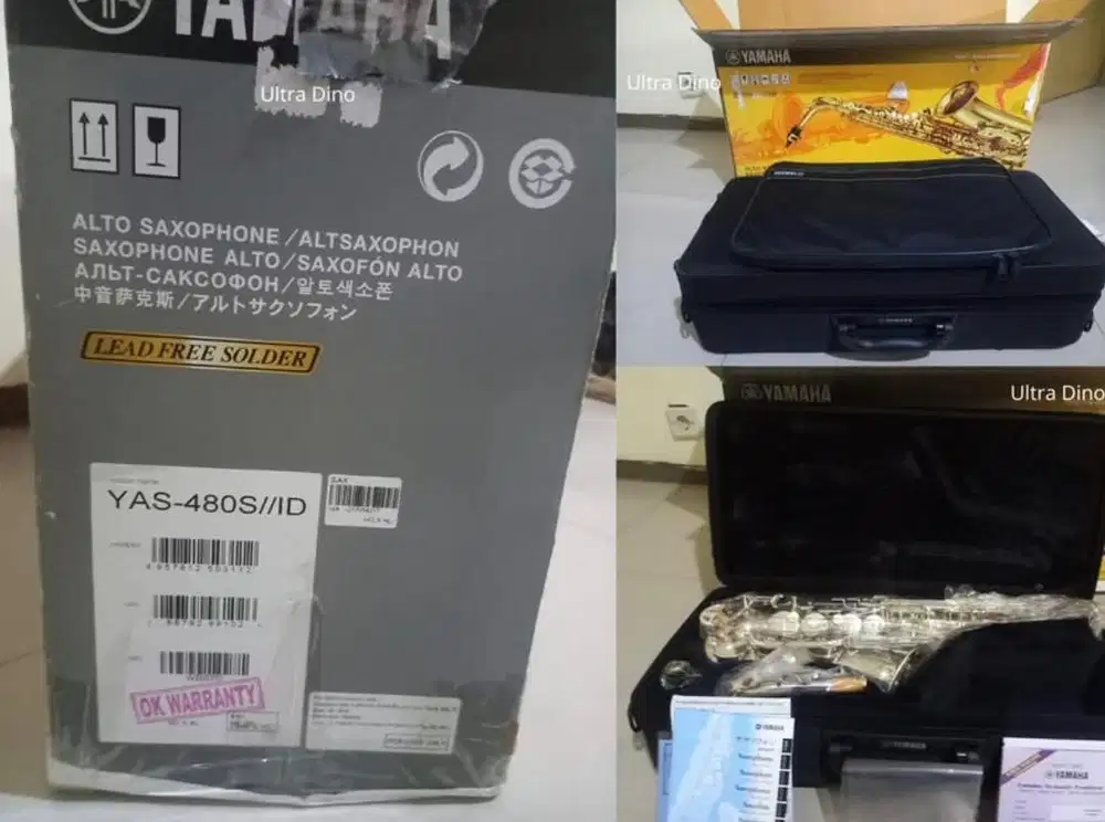 Saxophone Yamaha YAS-480S/ID warna Silver