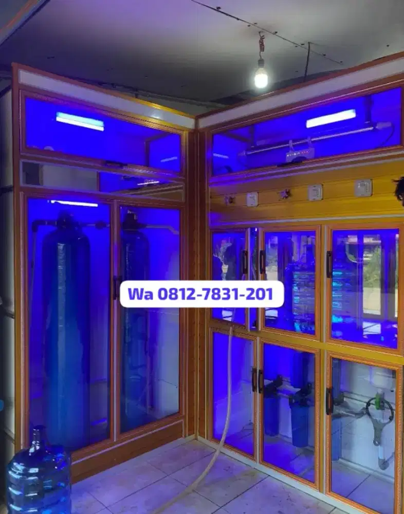 Paket lengkap depot air isi ulang galon koko