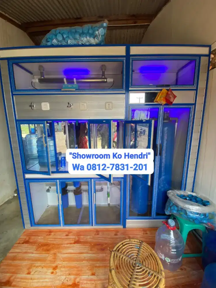 Depot air minum isi ulang galon seken baru ada semua