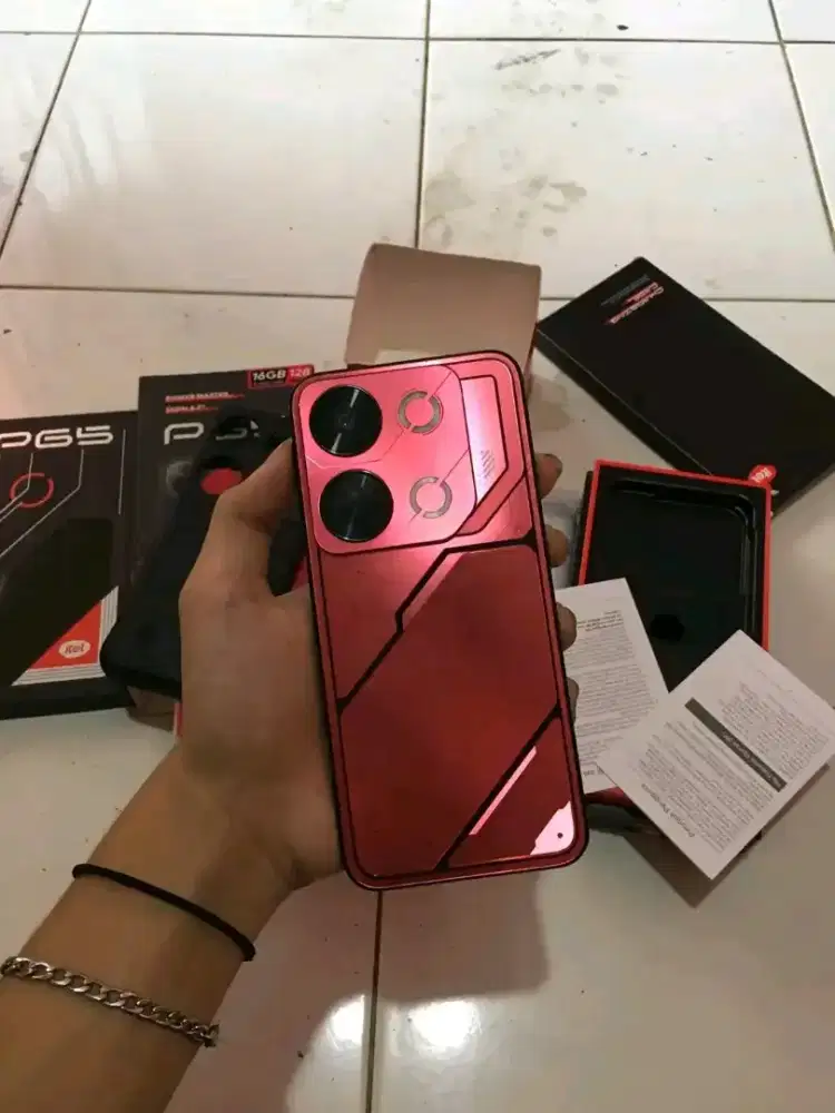 Itel P65 fullset 8+8/128gb