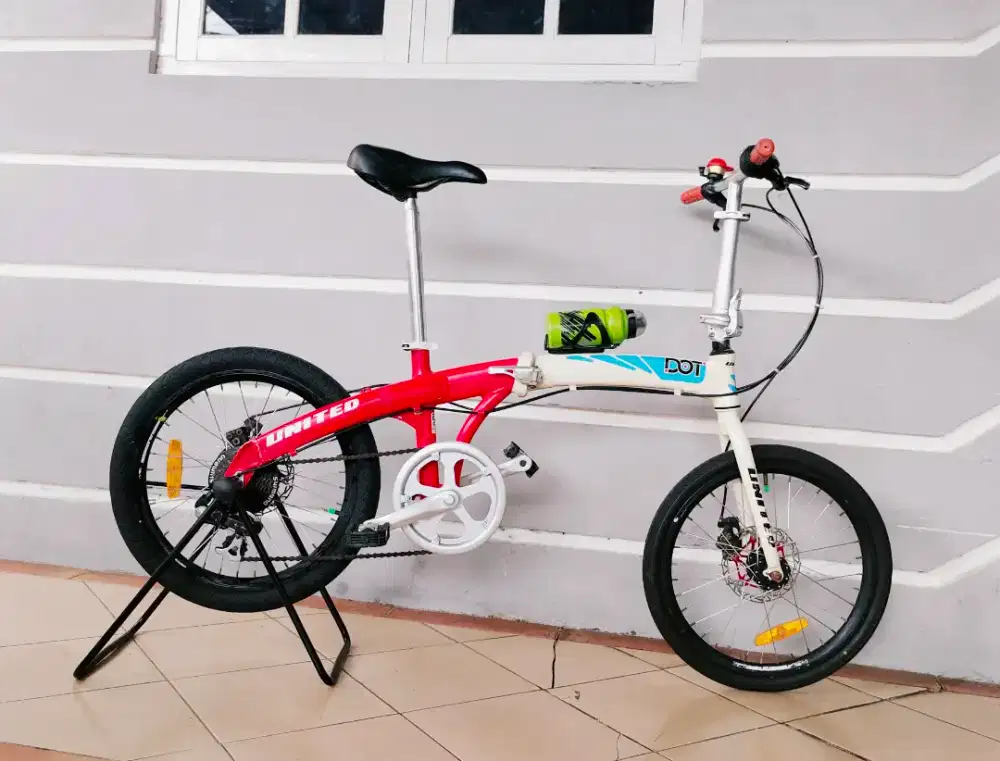 Sepeda lipat merek united dot uk'20 alloy hrg 950rb net