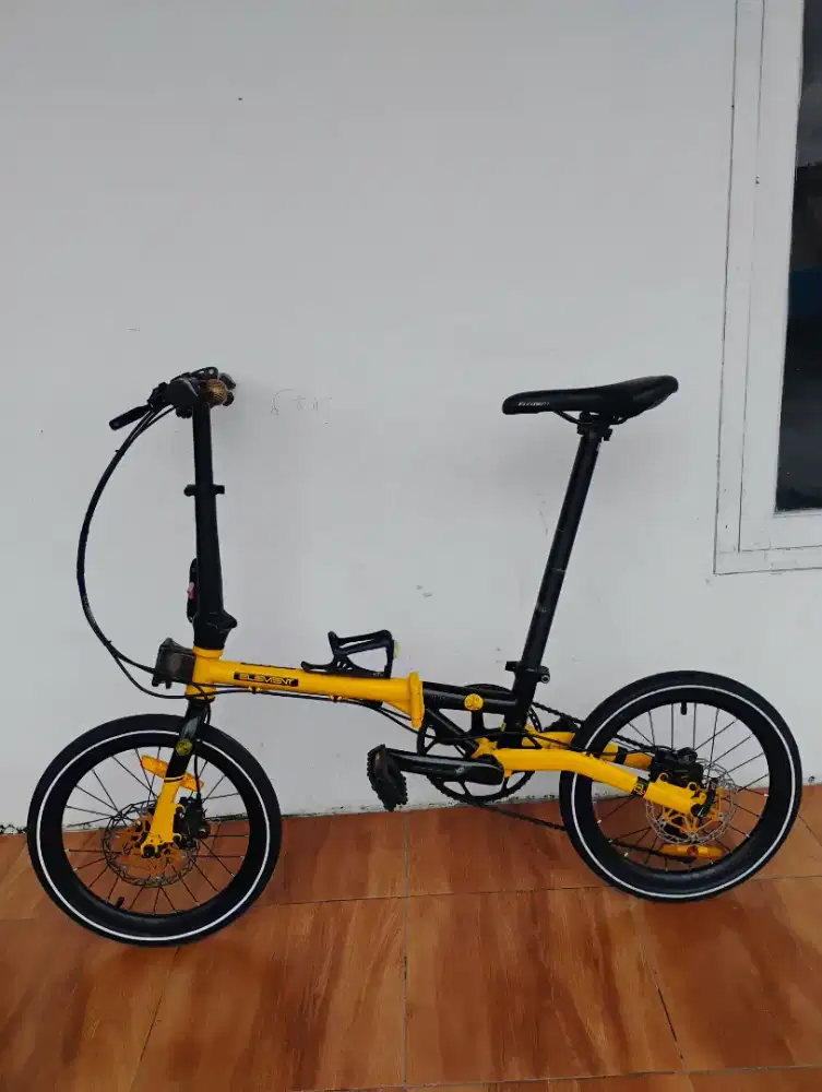 Sepeda lipat element troy bike to work edition 16 inch 10 speed