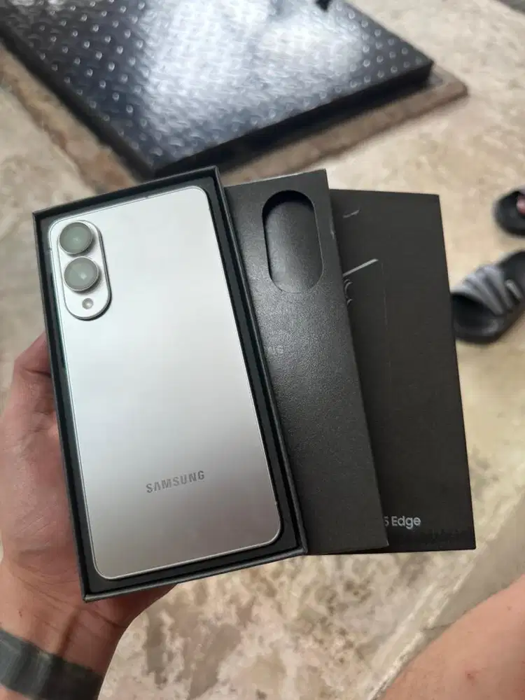 samsubg galaxy s25 edge 256gb fullset ori sein resmi indo