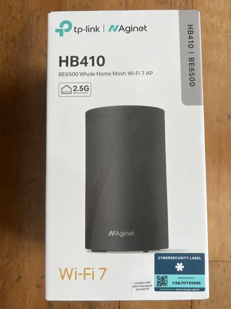 TP-Link HB410 BE6500 WiFi 7 Home Mesh Router