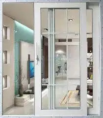 Sekat - Plafon Gypsum / GRC + Kusen Aluminium + PVC-LIS MOULDING - WPC