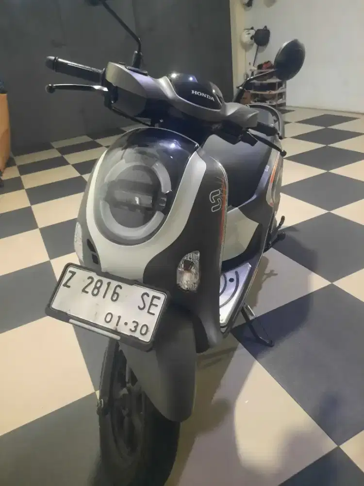 Jual Motor Scoopy new model 2024/2025 Plat taskab KM rendah