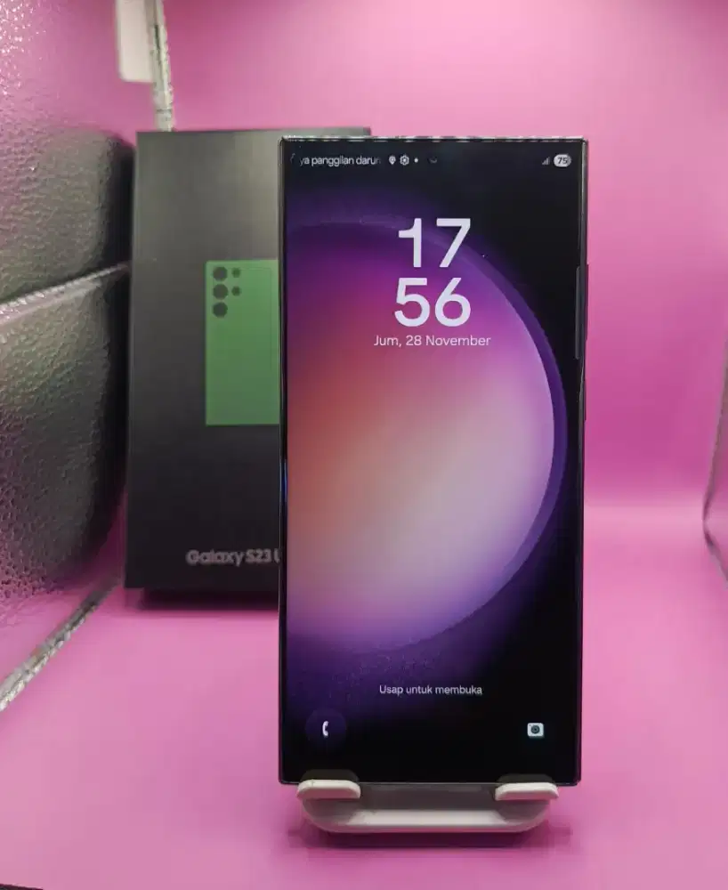 SAMSUNG S23 ULTRA 5G RAM 12/512GB ORIGINAL SEIN MULUS FULLSHET 

HANYA