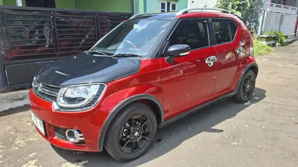 Ignis GX Manual 2018 Merah KM 45rb Pajak ON